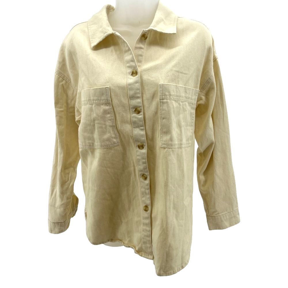 Thread & Supply Cream Casual Shirt / Jacket